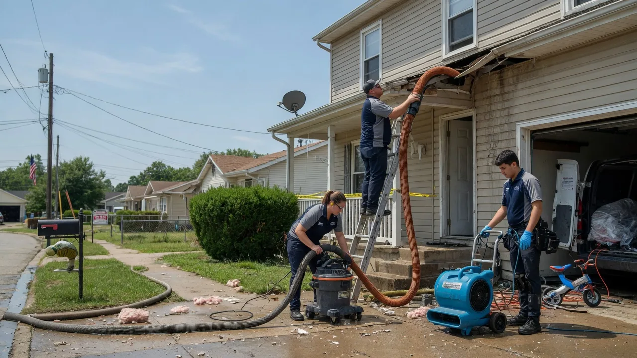 Water Damage Restoration in Mount Nebo, WV near me
